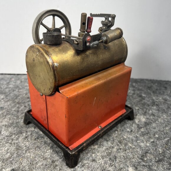 1930's Vintage Weeden Model 702 Live Steam Engine, Untested, Missing Stack - Picture 6 of 15